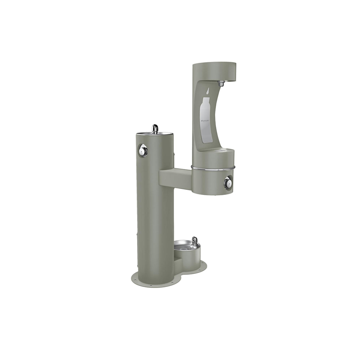 Zurn Elkay Stainless Steel Filling Station, 26" x 31" - Gray