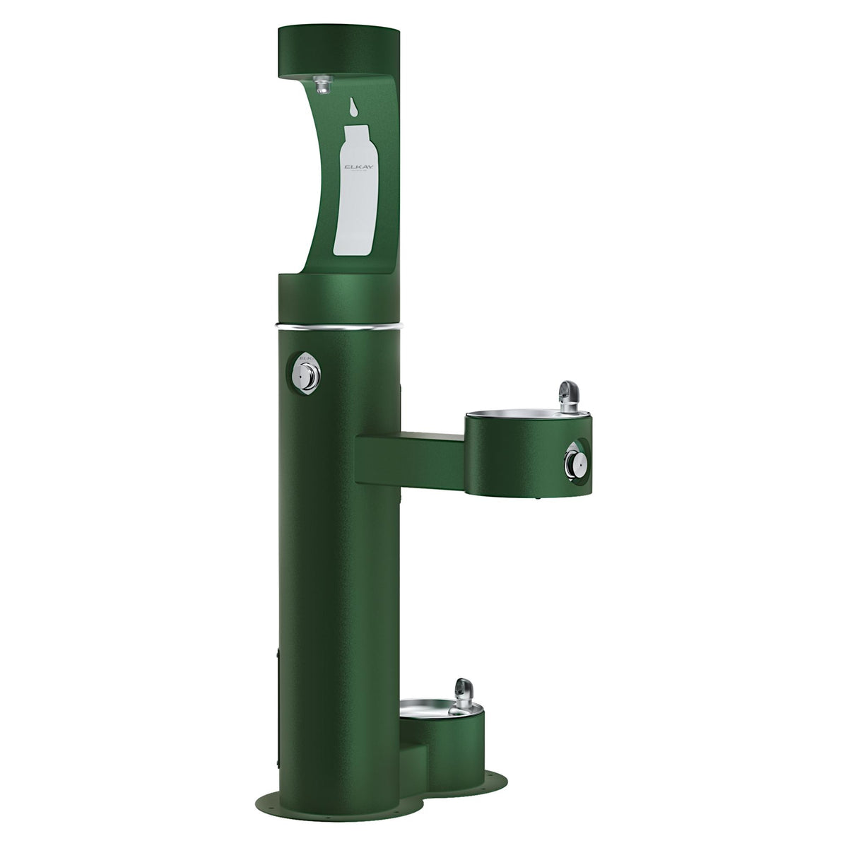 Zurn Elkay Stainless Steel Filling Station, 26" x 31" - Green