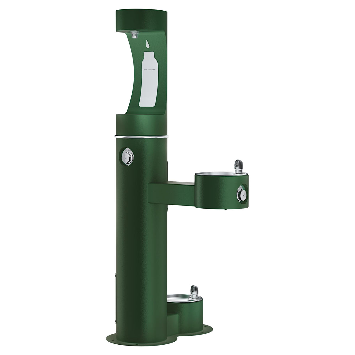 Zurn Elkay Stainless Steel Filling Station, 26" x 31" - Green