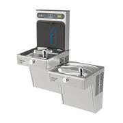 Halsey Taylor 8754080083 Stainless Steel Drinking Fountain, 21" x 21", 115V - Default Title