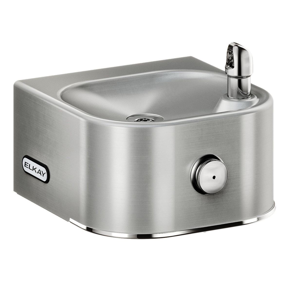 Zurn Elkay EDFP210FPK Stainless Steel Drinking Fountain, 13" x 12 1/8", Silver - Default Title