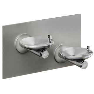 Zurn Elkay EDFPBVM117FPK Stainless Steel Drinking Fountain, 19" x 38 1/2", Silver - Default Title