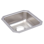 Zurn Elkay ELUHAD121255 Stainless Steel Undermount Sink, 14 1/2" x 14 1/2", Silver - Default Title