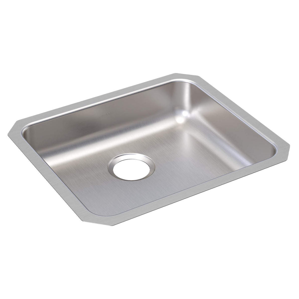 Zurn Elkay ELUHAD191650 Stainless Steel Undermount Sink, 18 1/2" x 21 1/2", Silver - Default Title