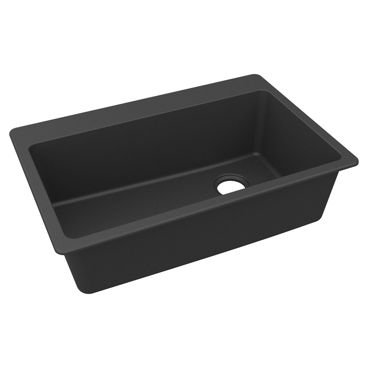 Zurn Elkay Drop-In Sink, 22" x 33" - Matte Black
