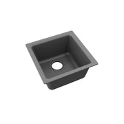 Zurn Elkay Bar Sink, 15 3/4" x 15 3/4" - Graphite