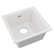 Zurn Elkay Bar Sink, 15 3/4" x 15 3/4" - White