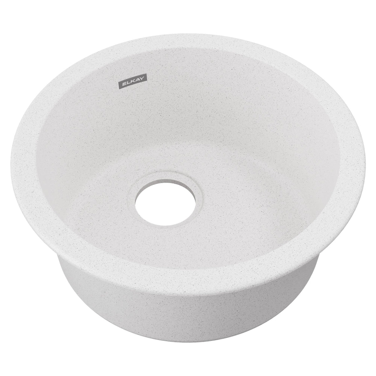Zurn Elkay Bar Sink, 18 1/8" Diameter - White