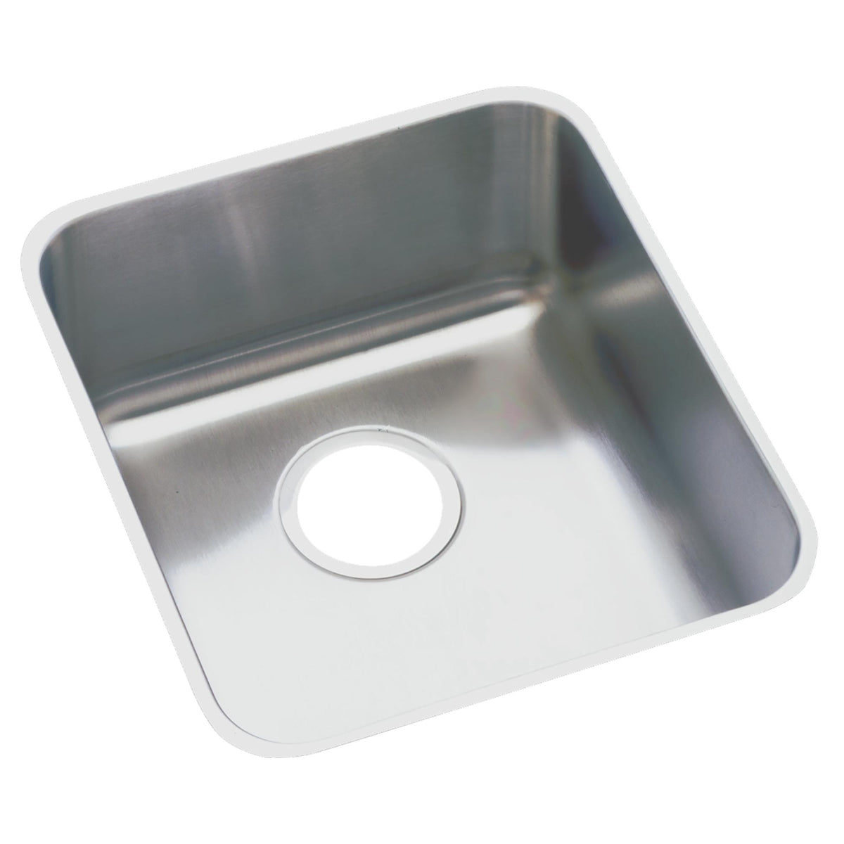 Zurn Elkay ELUH1316 Stainless Steel Undermount Sink, 18 1/2" x 16", Silver - Default Title