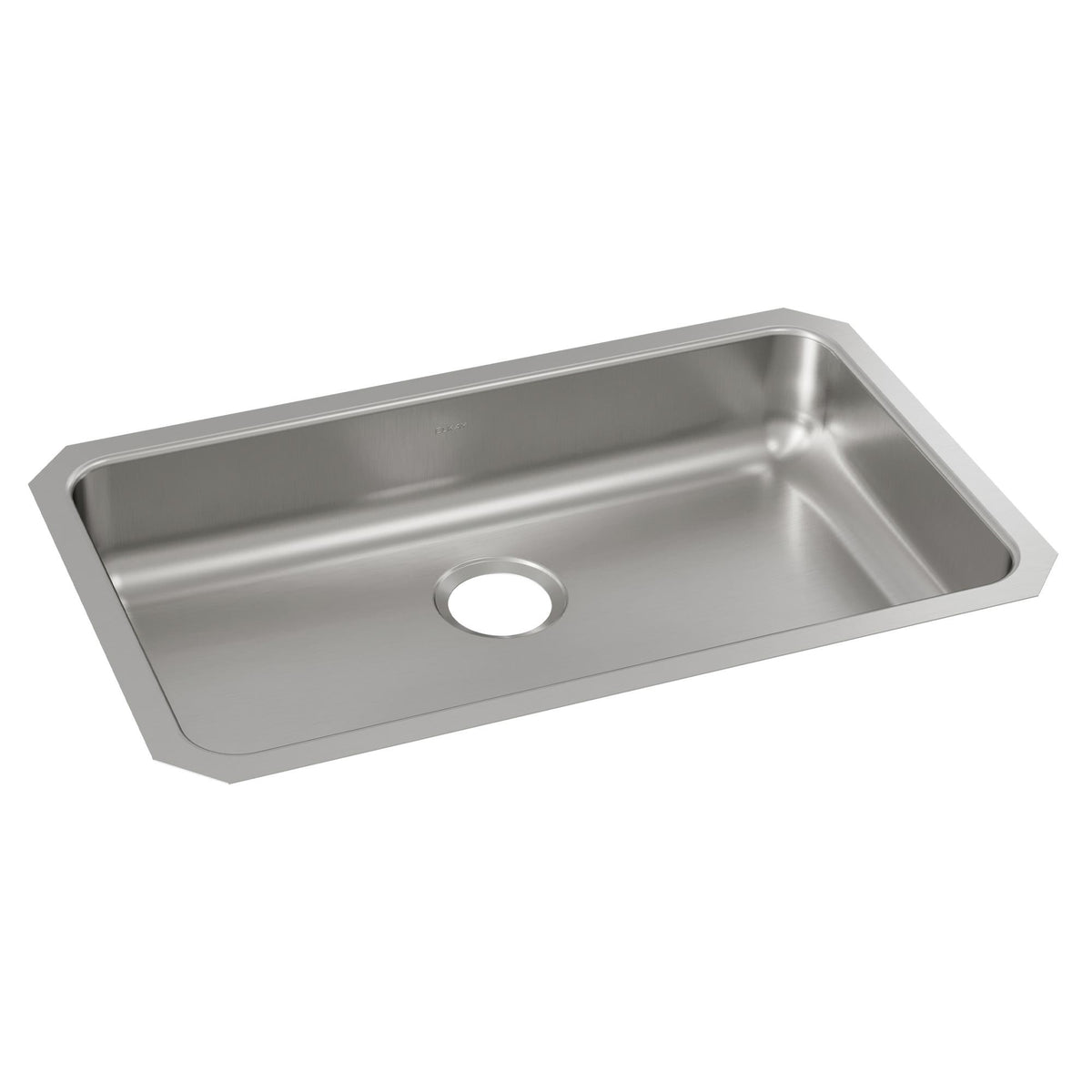 Zurn Elkay ELUHAD281655 Stainless Steel Undermount Sink, 18 1/2" x 30 1/2", Silver - Default Title