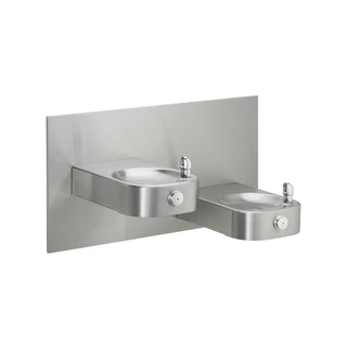 Zurn Elkay EHWM17C Stainless Steel Drinking Fountain, 19 3/8" x 38 1/2", Silver - Default Title