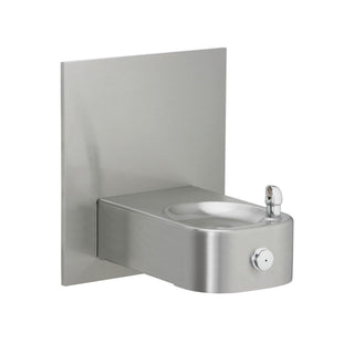 Zurn Elkay EHWM214C Stainless Steel Drinking Fountain, 19 3/8" x 19 3/4", Silver - Default Title