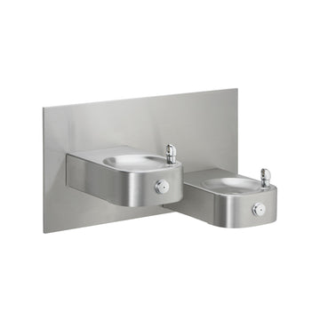 Zurn Elkay EHWM217RAC Stainless Steel Drinking Fountain, 19 3/8" x 38 1/2", Silver - Default Title