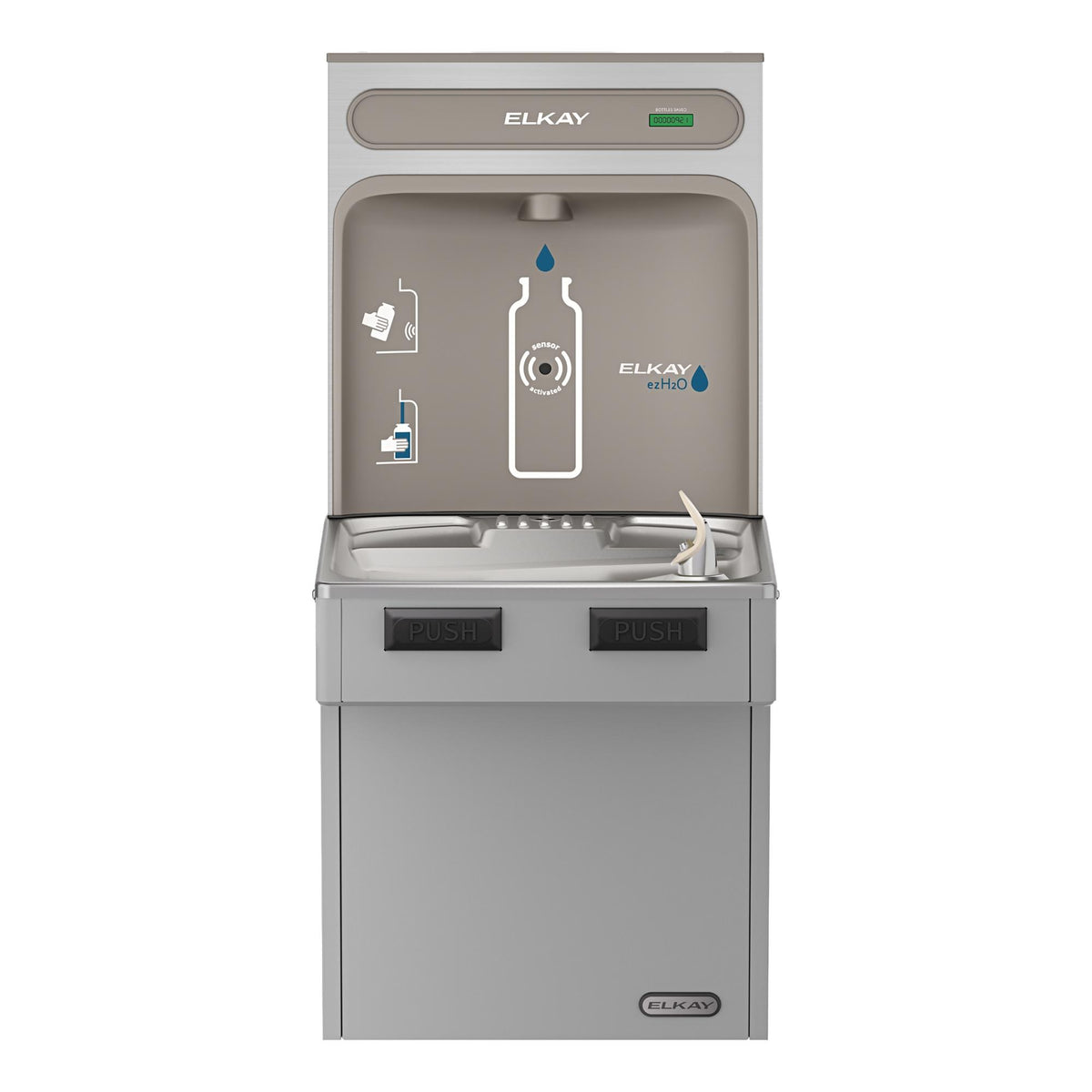 Zurn Elkay Stainless Steel Filling Station, 18 1/2" x 17 7/8", 115V - photo 4