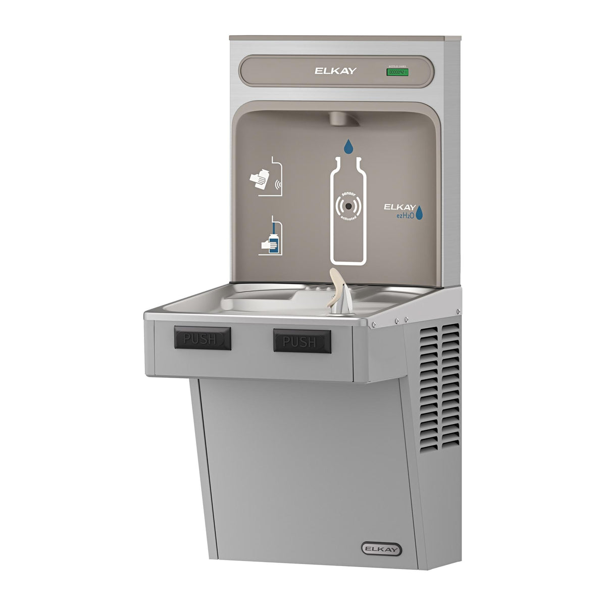 Zurn Elkay Stainless Steel Filling Station, 18 1/2" x 17 7/8", 115V - photo 5