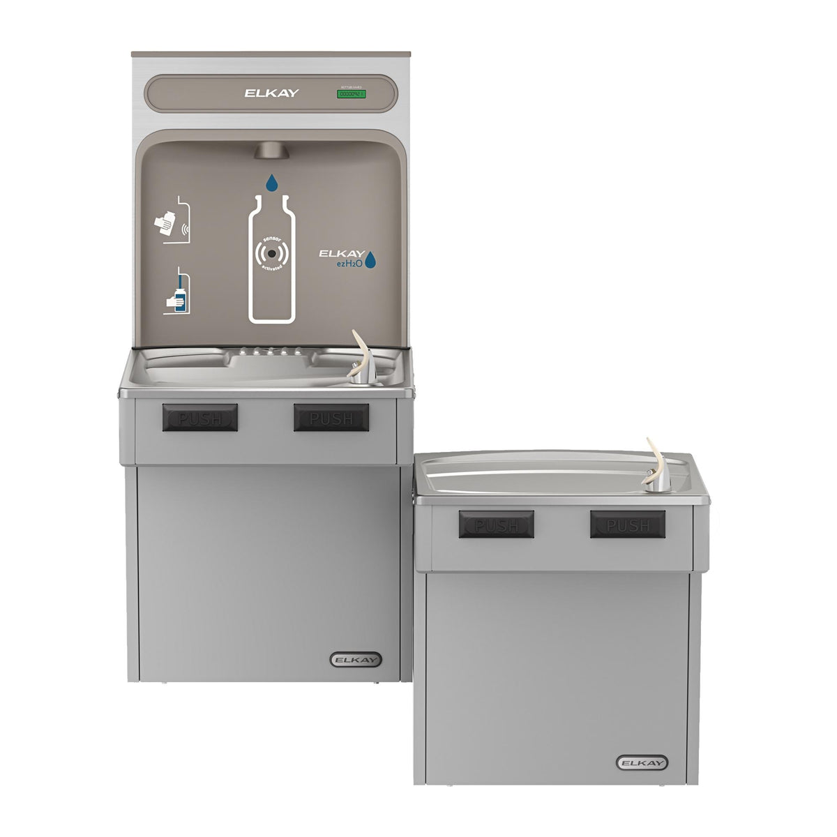 Zurn Elkay Stainless Steel Filling Station, 18 5/8" x 36 1/4", 115V - photo 2