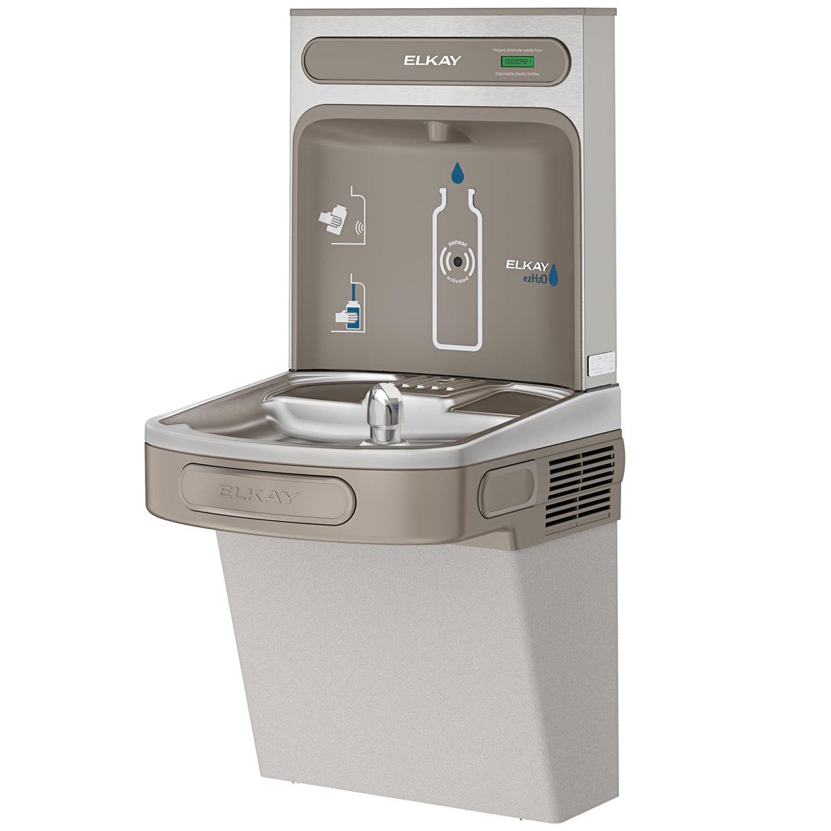 Zurn Elkay Stainless Steel Filling Station, 19" x 18 3/8", 115V - photo 3