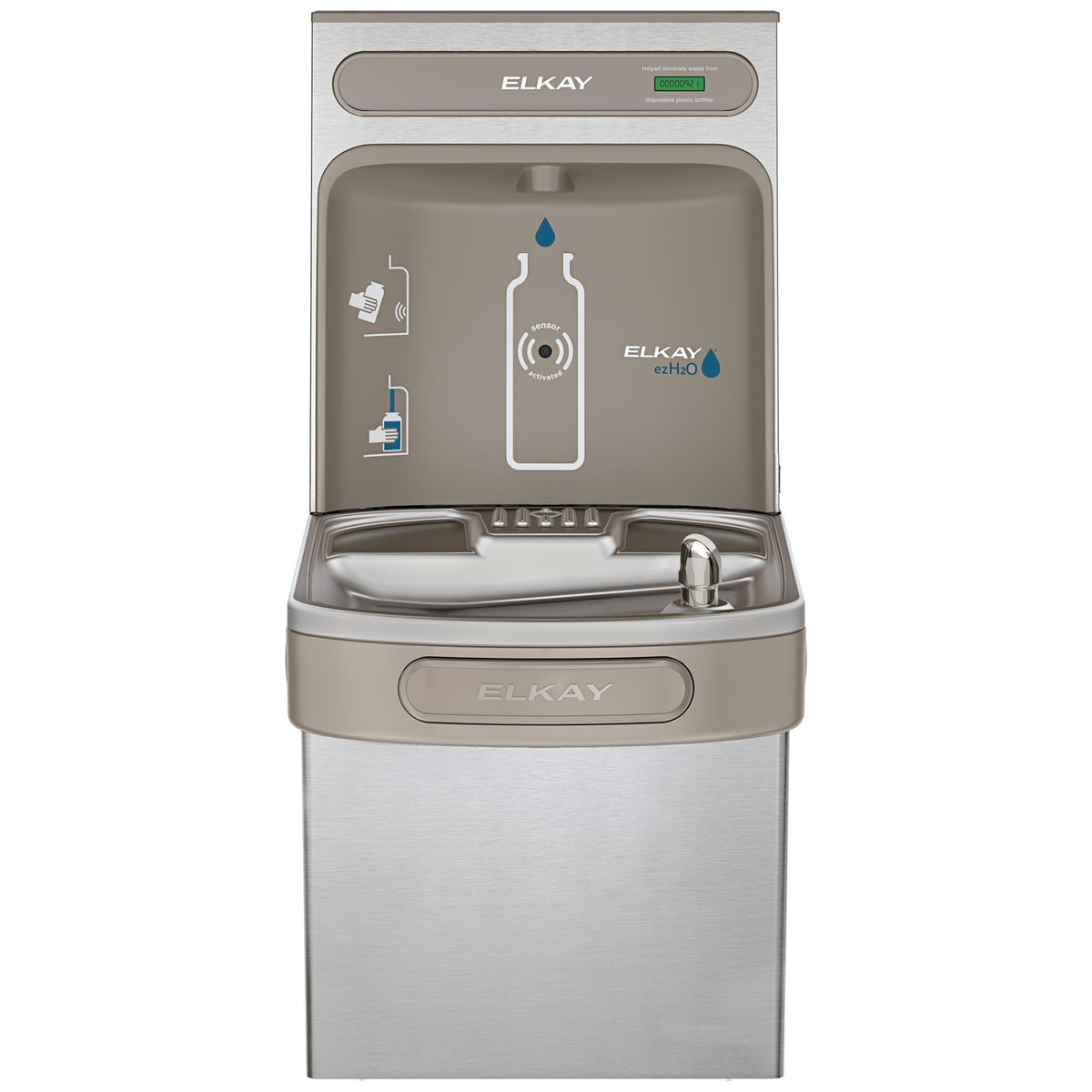 Zurn Elkay Stainless Steel Filling Station, 19" x 18 3/8", 115V - photo 5
