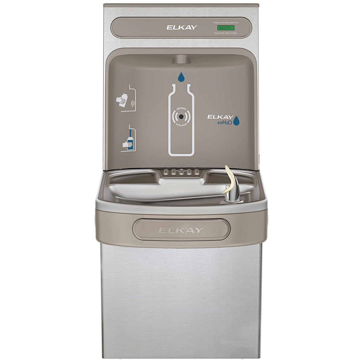 Zurn Elkay EZSDWSSK Stainless Steel Filling Station, 19" x 18 3/8", 115V - photo 2