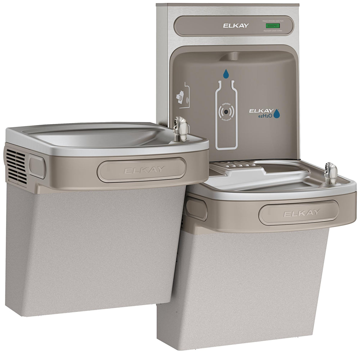 Zurn Elkay EZSTL8WSVRLK Filling Station, 19" x 36 3/4", 115V - Default Title