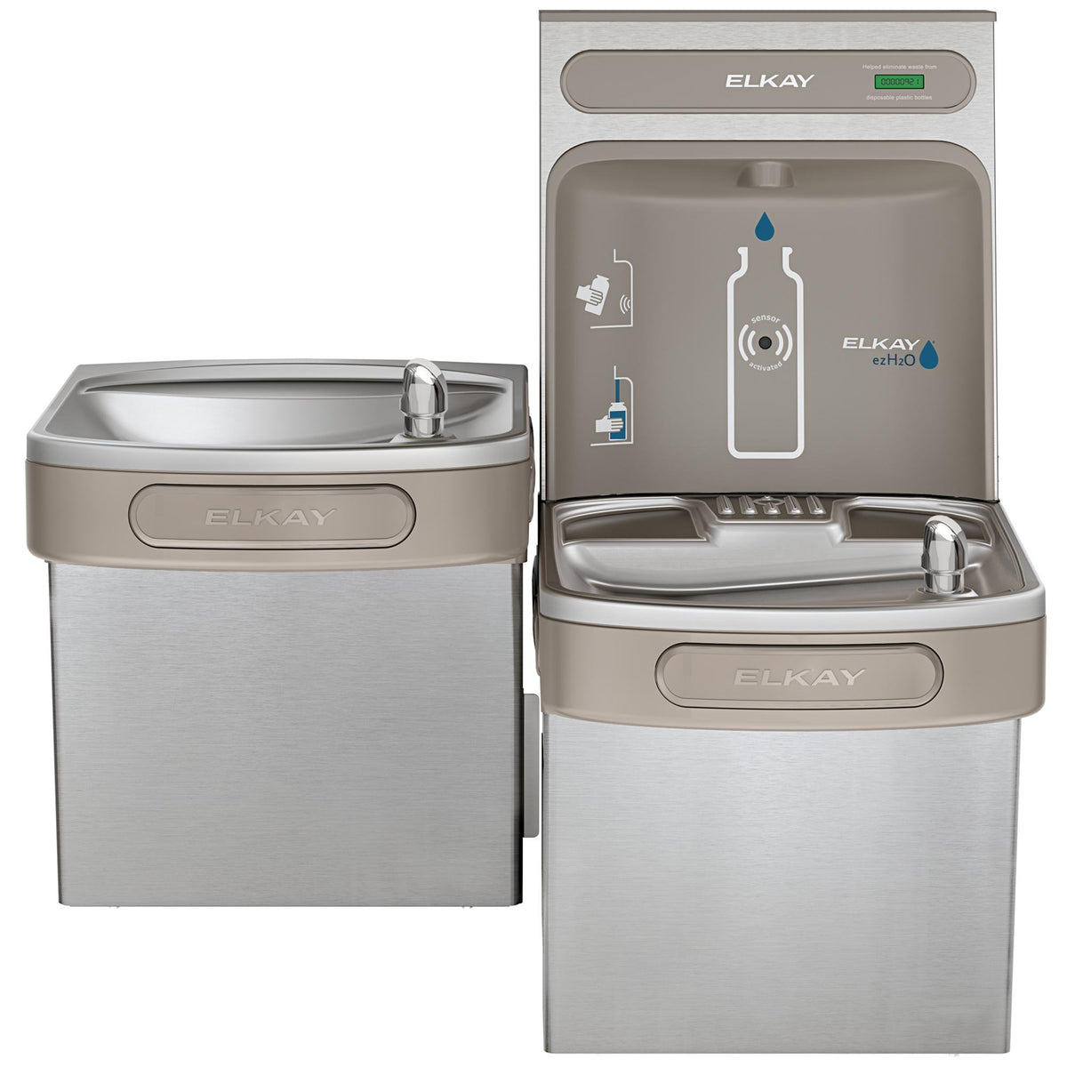 Zurn Elkay EZSTL8WSVRSK Stainless Steel Filling Station, 19" x 36 3/4", 115V - photo 2