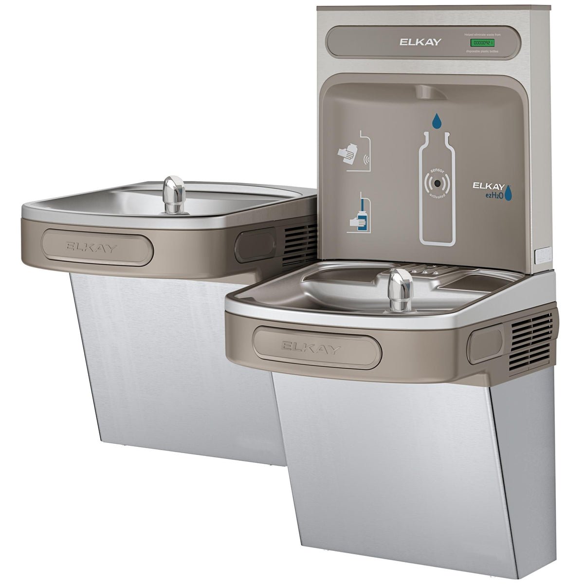 Zurn Elkay EZSTL8WSVRSK Stainless Steel Filling Station, 19" x 36 3/4", 115V - photo 3