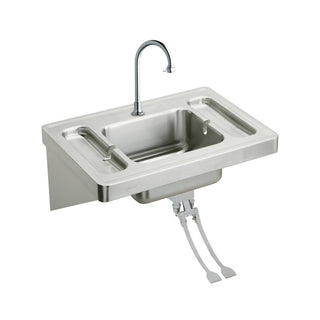 Zurn Elkay ESLV2820FC Stainless Steel Sink Kit, 20" x 28", Silver - Default Title