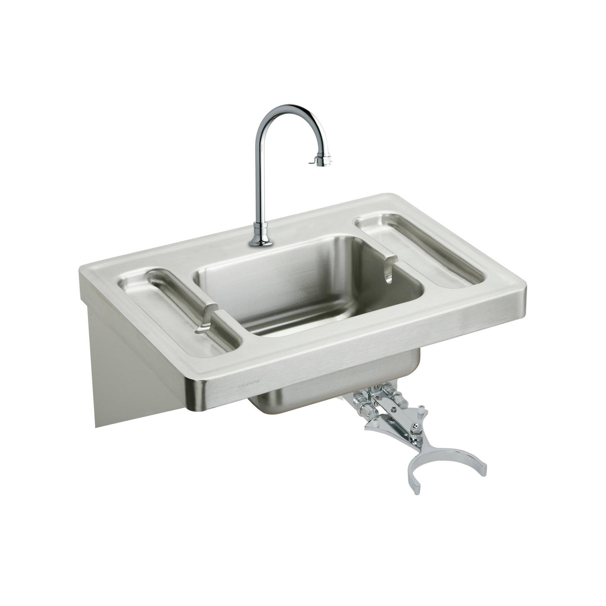 Zurn Elkay ESLV2820KC Stainless Steel Sink Kit, 20" x 28", Silver - Default Title