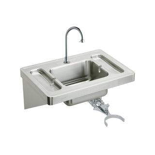 Zurn Elkay ESLV2820KC Stainless Steel Sink Kit, 20" x 28", Silver - Default Title