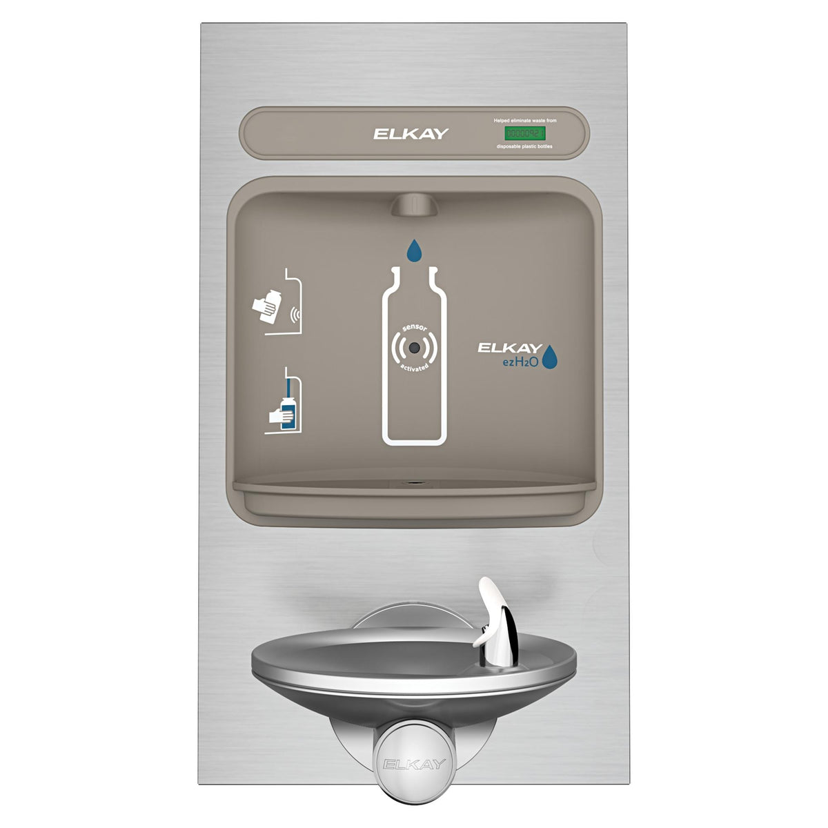 Zurn Elkay EZWS Stainless Steel Filling Station, 19" Wide, 115V - photo 2