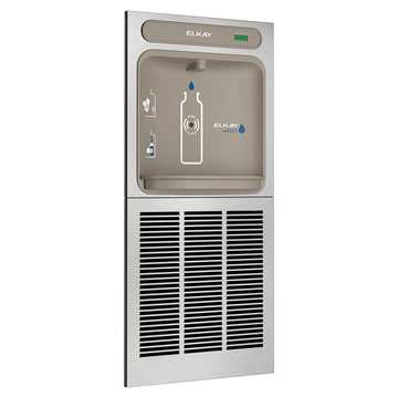 Zurn Elkay EZWS8K Stainless Steel Filling Station, 3 1/2" x 19 3/4", 115V - Default Title