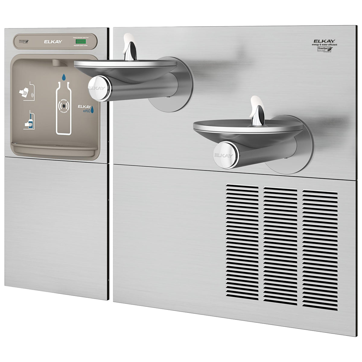 Zurn Elkay EZWS Stainless Steel Filling Station, 19" Wide, 115V - photo 3
