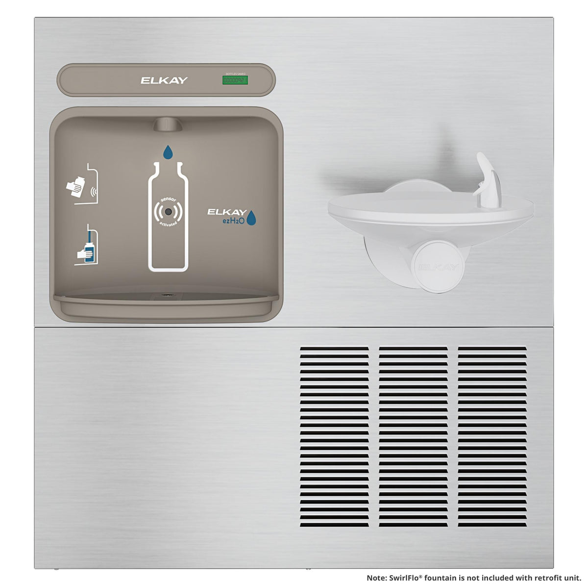 Zurn Elkay EZWS-ERPB8-RF Filling Station, 19" x 38 1/2", 115V - photo 2