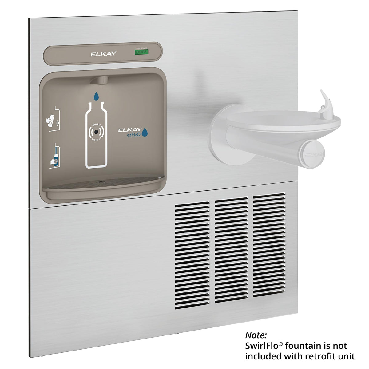 Zurn Elkay EZWS-ERPB8-RF Filling Station, 19" x 38 1/2", 115V - Default Title