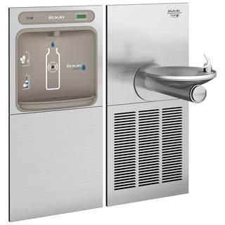 Zurn Elkay EZWS Stainless Steel Filling Station, 19" Wide, 115V - 39 1/2"