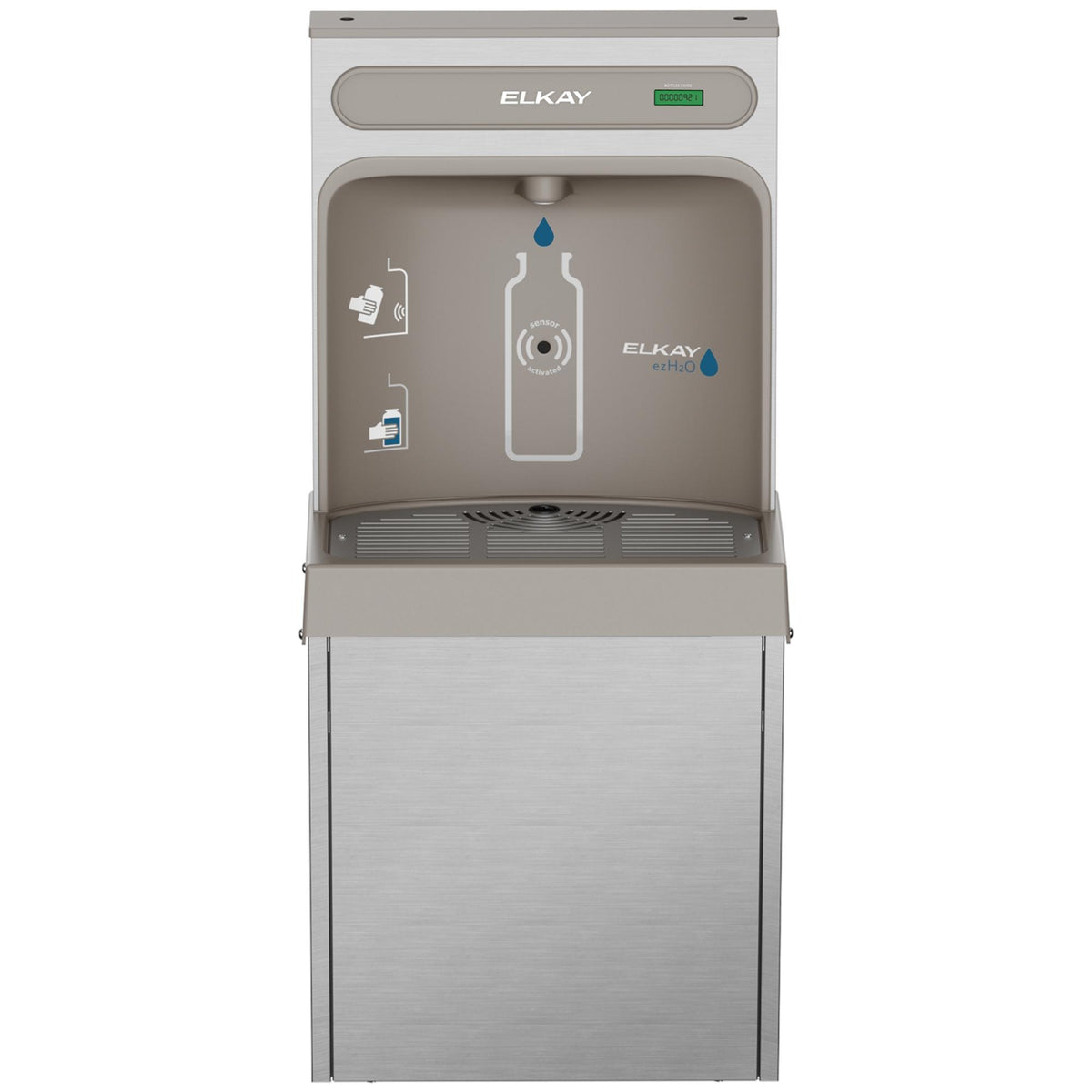 Zurn Elkay EZ8WSSSMC Stainless Steel Filling Station, 11 7/8" x 17 7/8", 115V - photo 2
