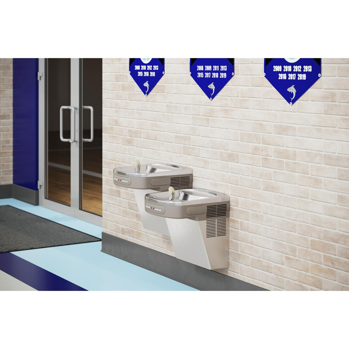 Zurn Elkay Drinking Fountain, 19" x 36 3/4", 115V - Non-Filtered