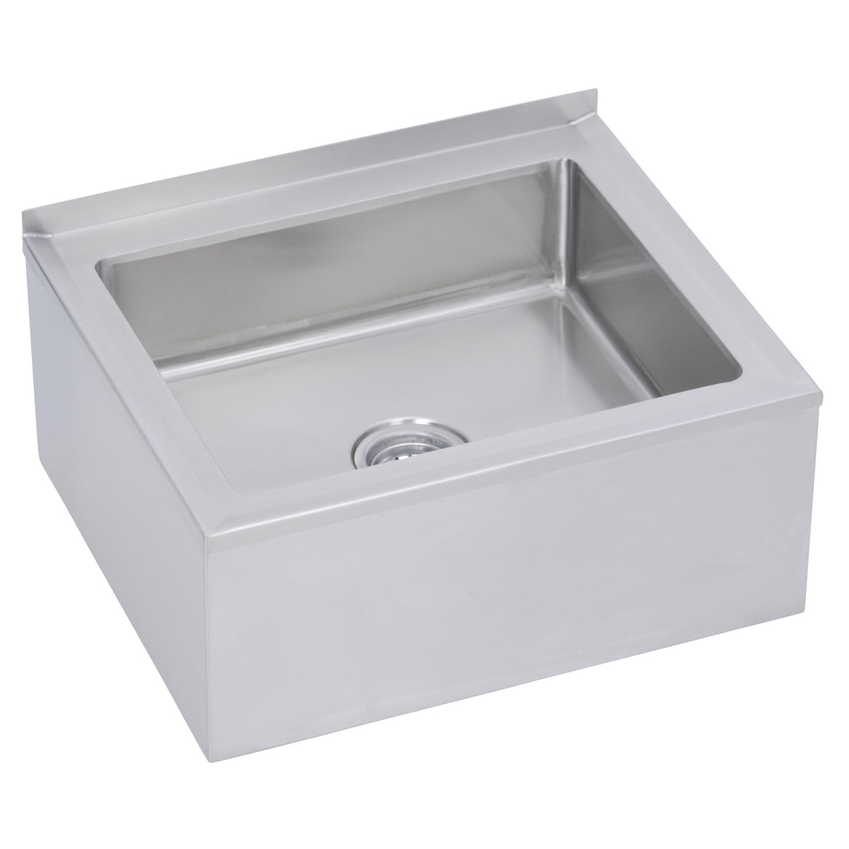 Zurn Elkay FLR Stainless Steel Mop Sink, Silver - 20" x 24" x 17 1/4"