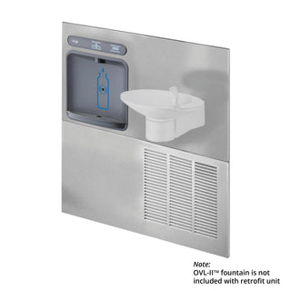 Halsey Taylor HTHB-OVL-RF Stainless Steel Filling Station, 19" x 38 1/2", 115V - Default Title
