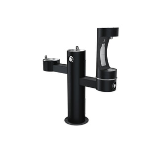 Zurn Elkay Stainless Steel Drinking Fountain, 14" x 48" - Black