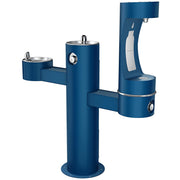 Zurn Elkay Stainless Steel Drinking Fountain, 14" x 48" - Blue