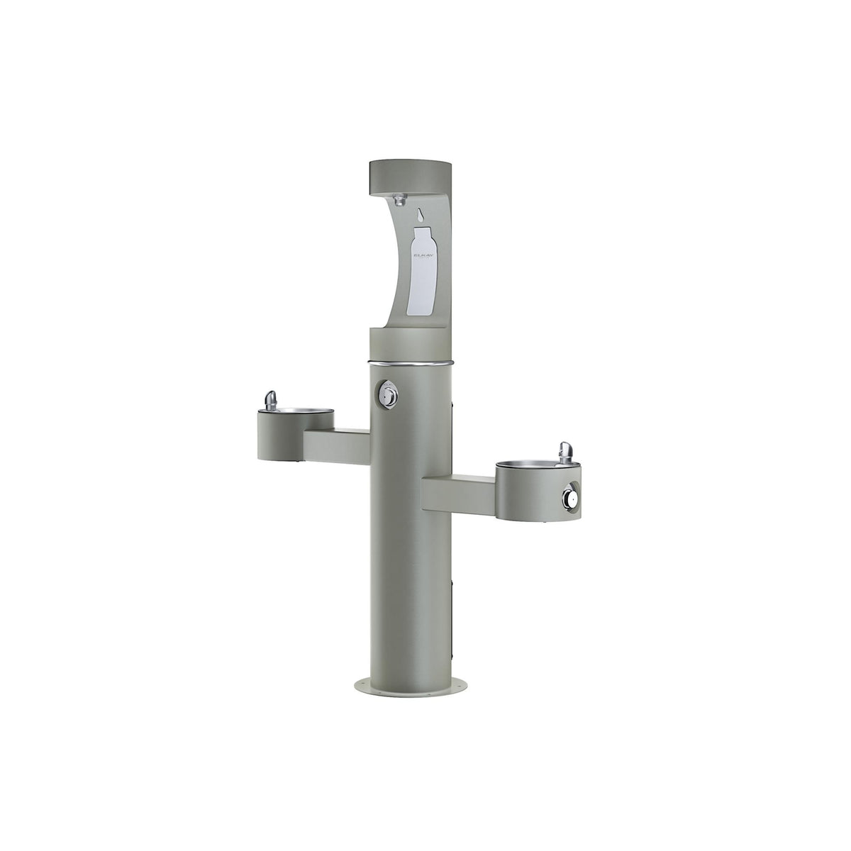 Zurn Elkay Stainless Steel Drinking Fountain, 14" x 48" - Gray