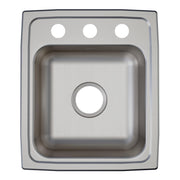 Zurn Elkay Stainless Steel Drop-In Sink, 5 1/2" High, Silver - photo 2