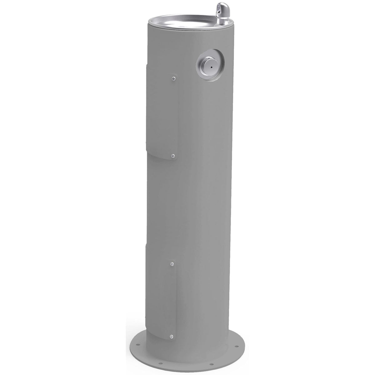 Zurn Elkay Stainless Steel Drinking Fountain, 14" x 14" - Gray