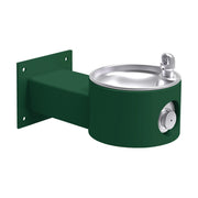 Zurn Elkay Stainless Steel Drinking Fountain, 10" x 19 1/8" - Green