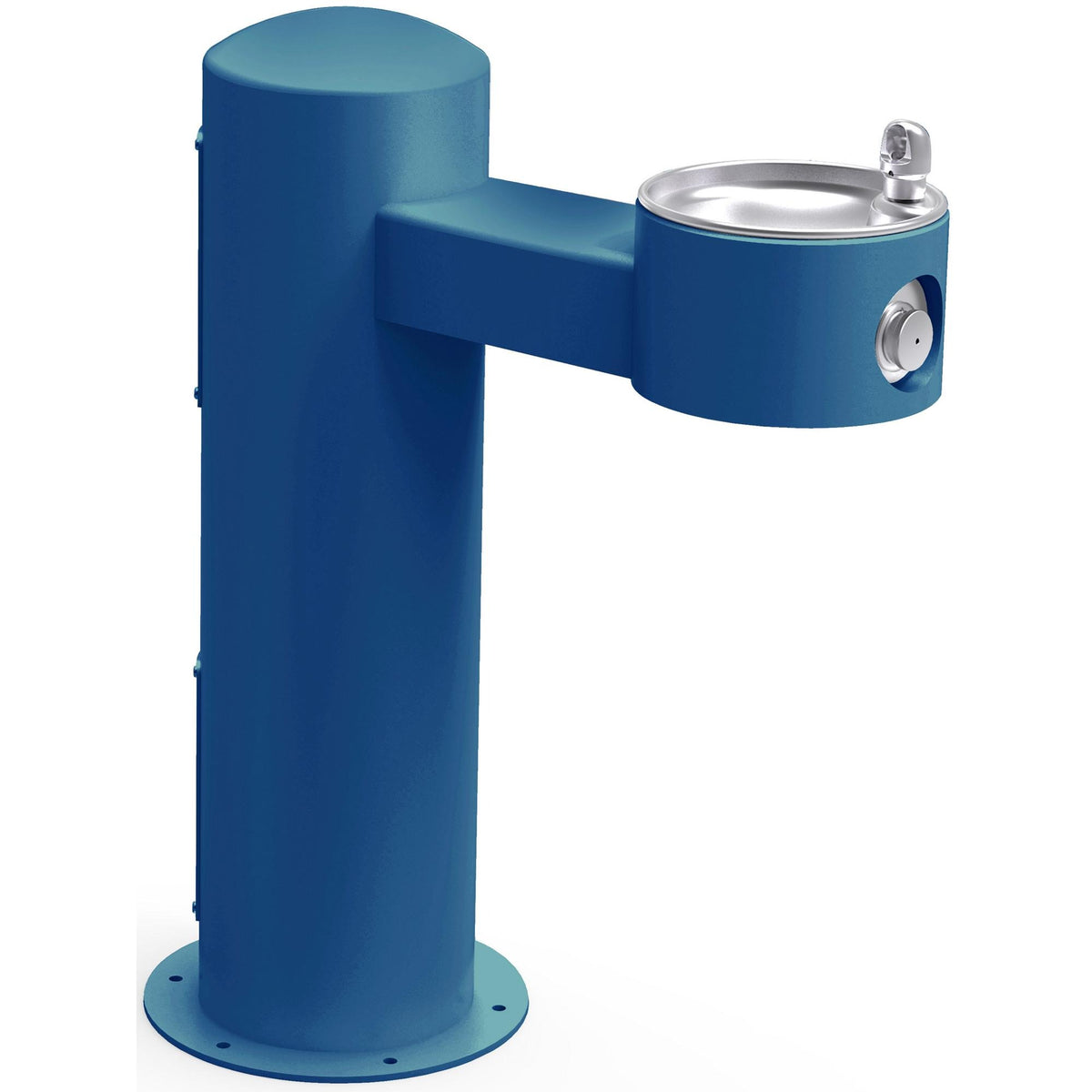 Zurn Elkay Stainless Steel Drinking Fountain, 14" x 31" - Blue