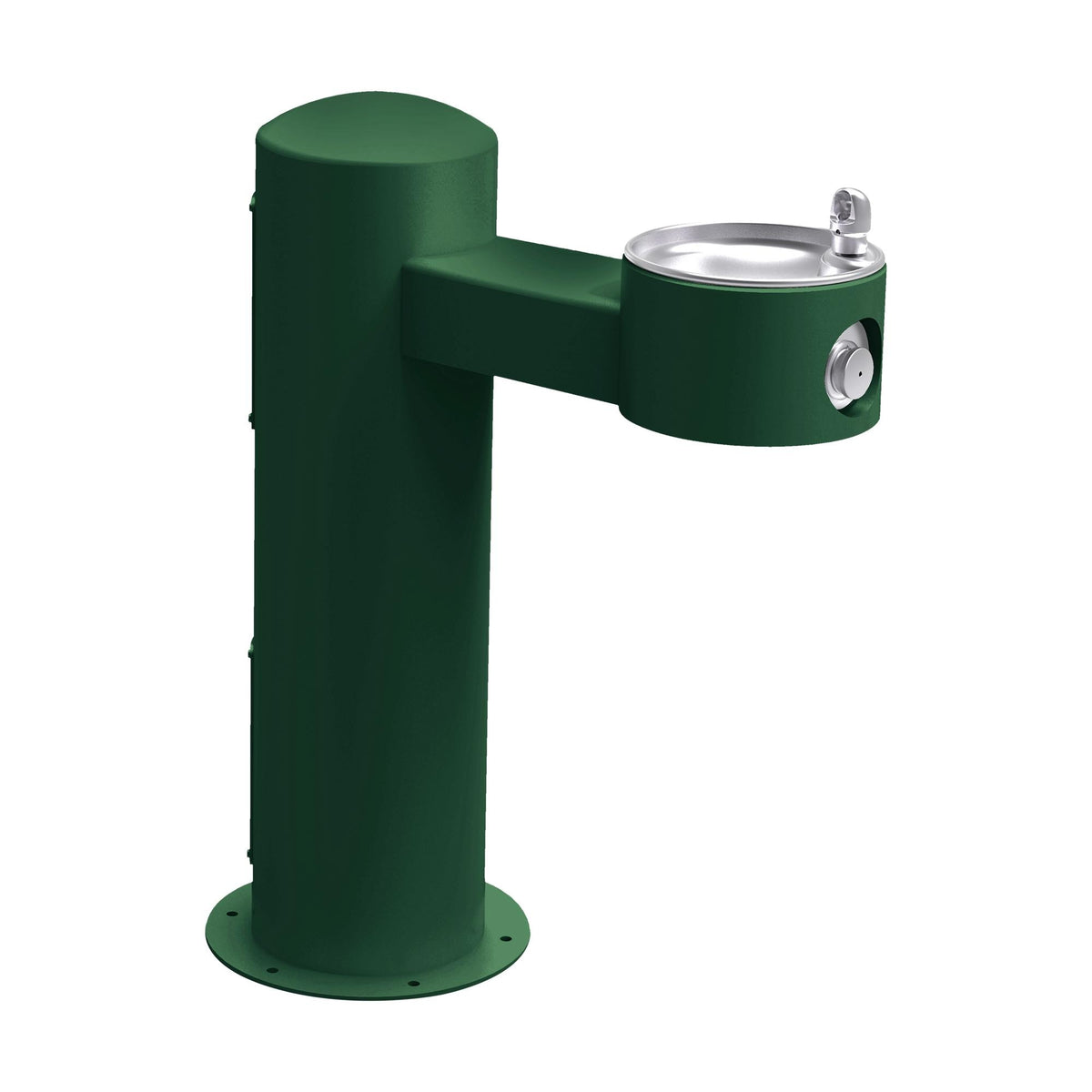 Zurn Elkay Stainless Steel Drinking Fountain, 14" x 31" - Green