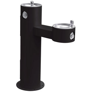 Zurn Elkay Stainless Steel Drinking Fountain, 14" x 31" - Black