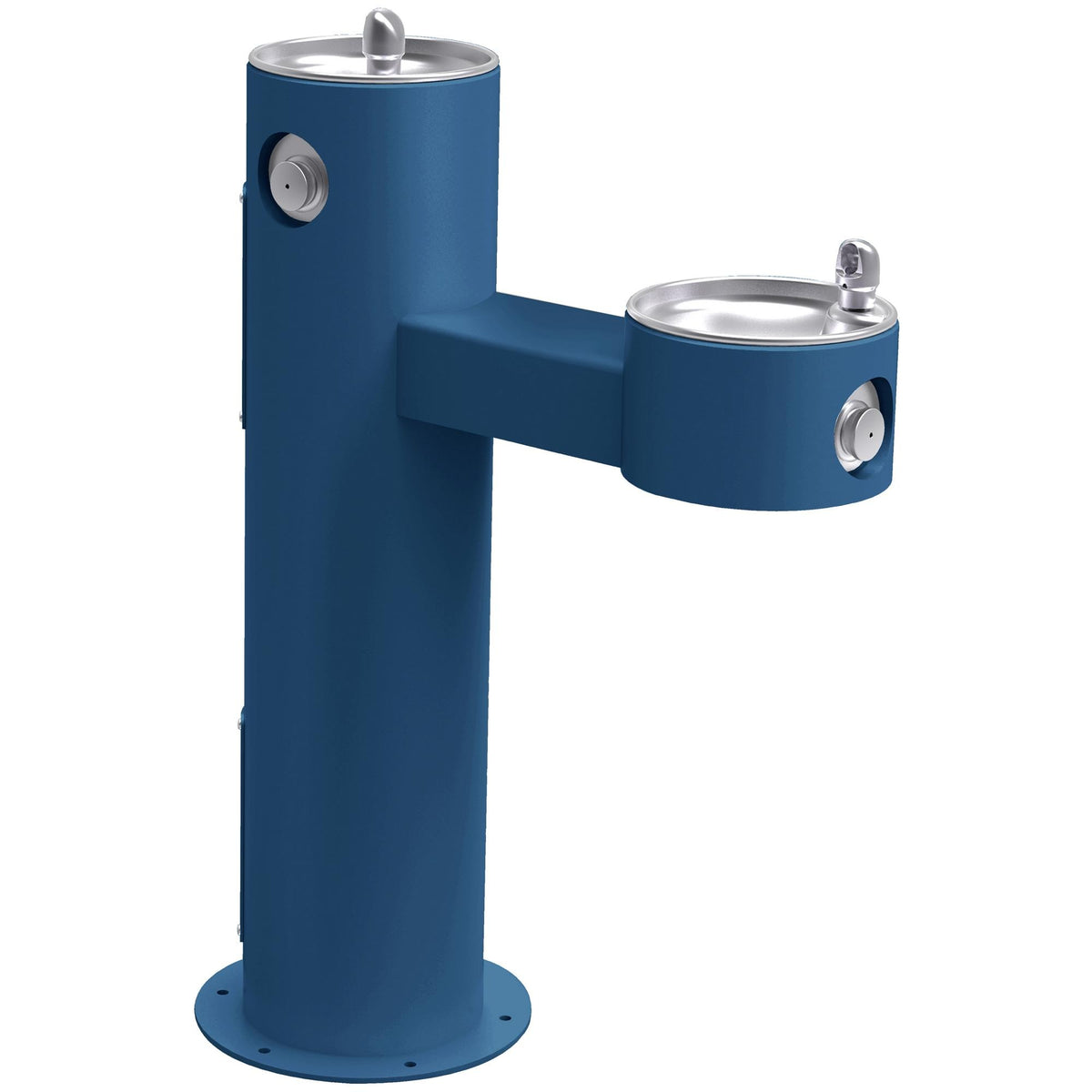 Zurn Elkay Stainless Steel Drinking Fountain, 14" x 31" - Blue