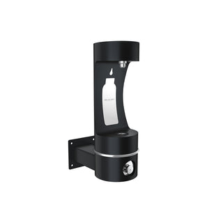 Zurn Elkay Stainless Steel Filling Station, 10" x 19 1/8" - Black